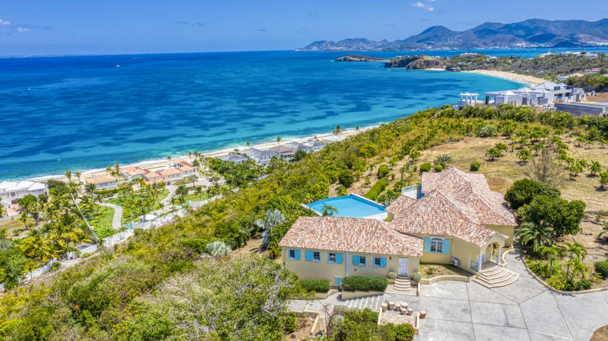 A louer villa 4 chambre Terres Basses Saint Martin_ Vue aérienne - 36